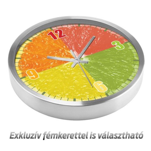 Gyümölcs szeletek falióra