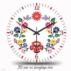 Kalocsai mintás falióra