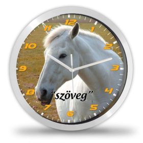 Fehér lovas falióra – illusztrált