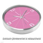 Modern rózsaszín falióra