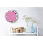 Modern rózsaszín falióra