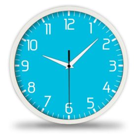 Modern világoskék falióra