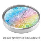 Szivárvány színek falióra