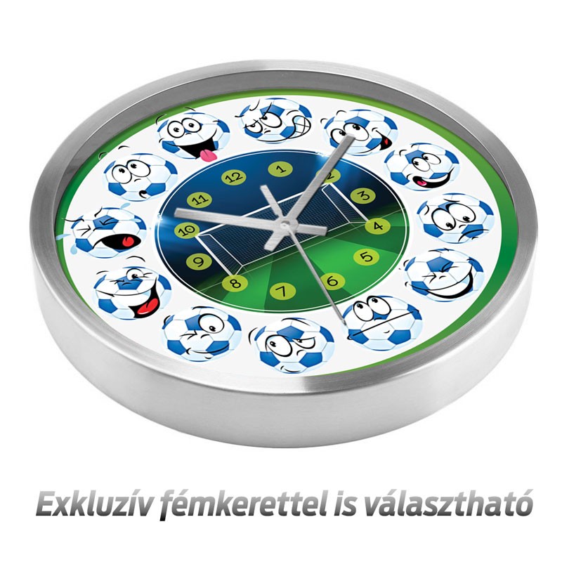 Focis falióra Egyedi modern és fényképes faliórák Focis falióra Egyedi modern és fényképes faliórák
