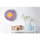 Színes számok falióra