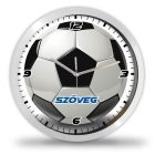 Futball labdás falióra