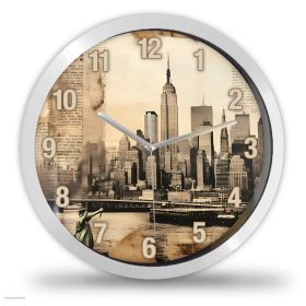 New York sepia falióra New York sepia falióra