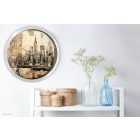 New York sepia falióra