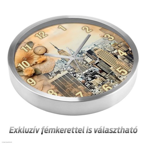 New York sepia falióra – pasztell