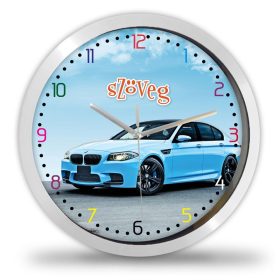 BMW autós falióra – akvarell