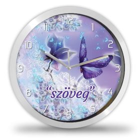 Lepkés falióra – modern