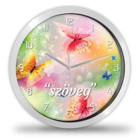 Lepkés falióra – klasszikus