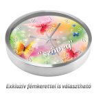 Lepkés falióra – klasszikus