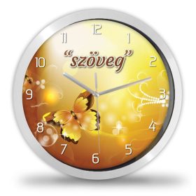 Lepkés falióra – részletgazdag