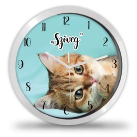 Cicás falióra – grafikus – illusztrált