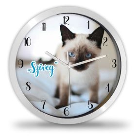 Cicás falióra – minimal