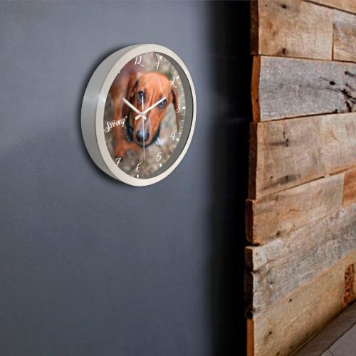 Kutyás falióra – klasszikus