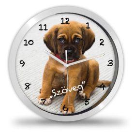 Kutyás falióra – vintage