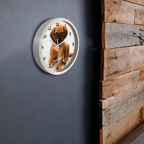 Kutyás falióra – vintage
