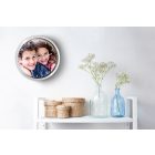 Fényképes óra elegáns számokkal+percbeosztással