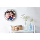 Fényképes óra modern számokkal