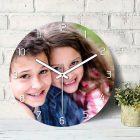 Fényképes üveg falióra