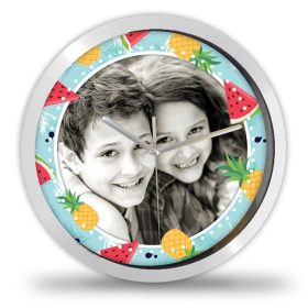 Nyári dinnyés fényképes falióra Nyári dinnyés fényképes falióra