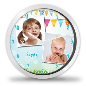 2 Fényképes falióra  2 Fényképes falióra