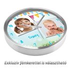 2 Fényképes falióra 