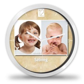 2 Fényképes falióra  2 Fényképes falióra