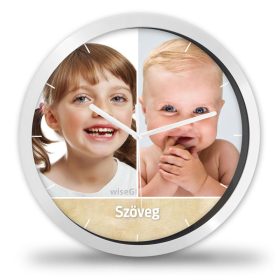 2 Fényképes falióra  2 Fényképes falióra