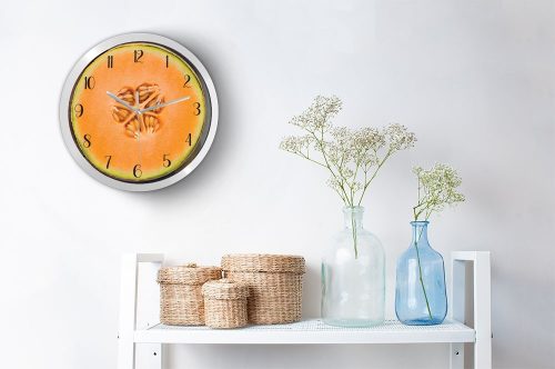 Dinnyés falióra – akvarell