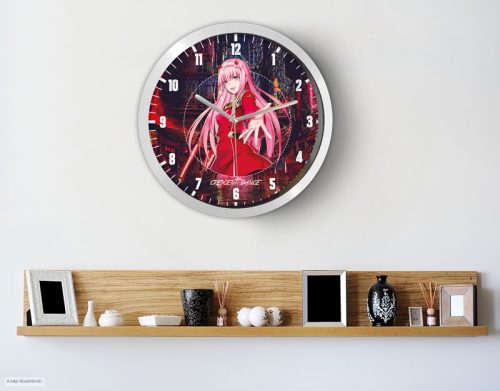 Anime falióra – fekete-fehér