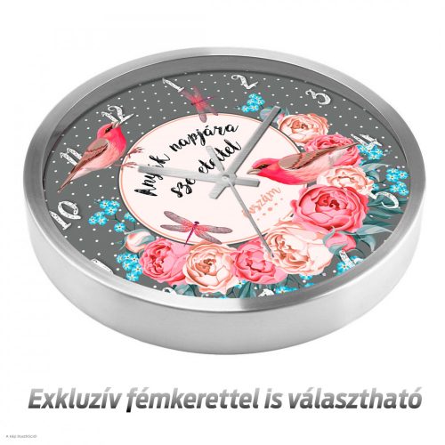 Anyák napja falióra – modern