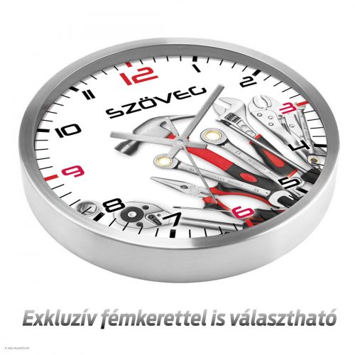 Szerszámos, szerelős falióra – skandináv