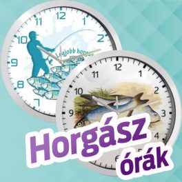 HORGÁSZOS faliórák