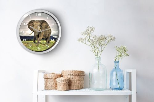 Elefántos falióra – színes