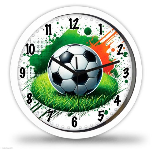 Focis falióra – Labda füvön, sportos dizájn