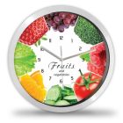 Gyümölcs és zöldség falióra