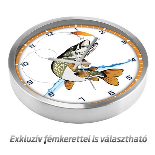 Horgász falióra – skandináv