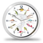 Horgász falióra – klasszikus