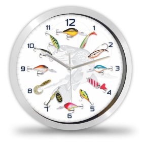 Horgász falióra – klasszikus
