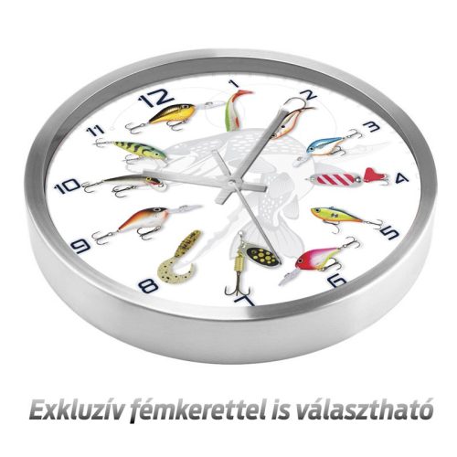 Horgász falióra – klasszikus