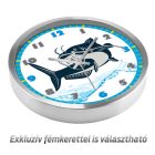 Horgász falióra – részletgazdag