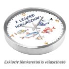 Horgász falióra – modern