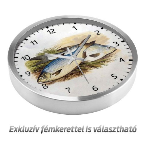 Horgász falióra – klasszikus
