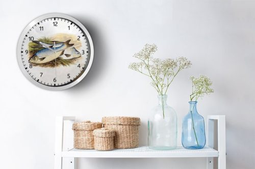 Horgász falióra – klasszikus