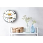 Horgász falióra – klasszikus