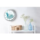 Horgász falióra – színes