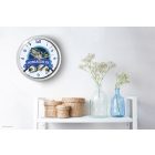 Horgász falióra – grafikus